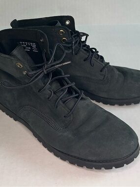 Timberland Women's Size 6 Grey Lace-Up Suede Boots